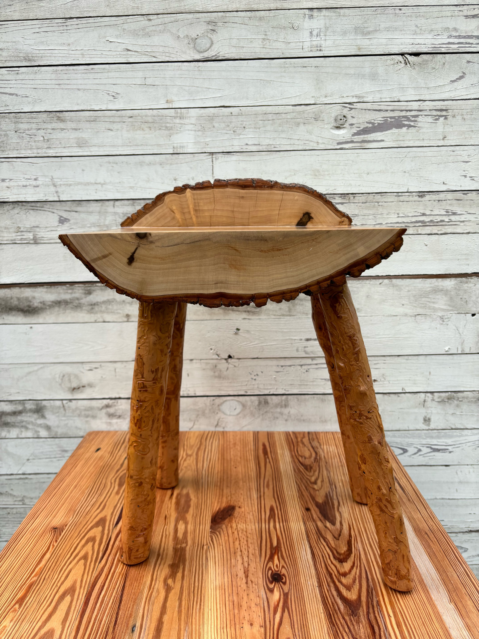 Hickory Plant Stand