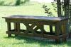 Handcrafted Wood Bench